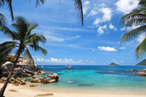 Plage de Koh Tao dans l'archipel de Koh Samui