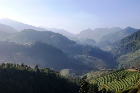 Paysage du parc national du Huay Nam Dang
