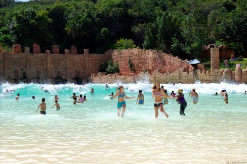 La vallée des vagues à Sun City, Pilanesberg