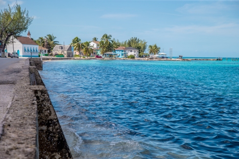 Village de Gouvernor's Harbour sur l'île de Eleuthera