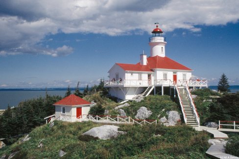 Phare du Pot-a-l Eau-de-Vie, Gaspésie