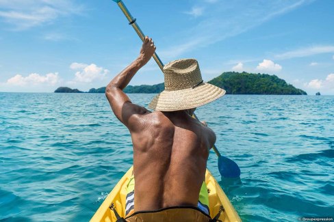Le kayak de mer, activité détente au Costa Rica