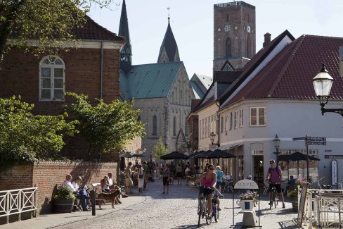 Ribe, ancien port viking, Jutland, Danemark