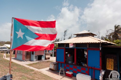 Restaurant aux couleurs de Puerto Rico