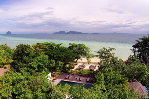 Panorama depuis les hauteurs de Koh Kradan